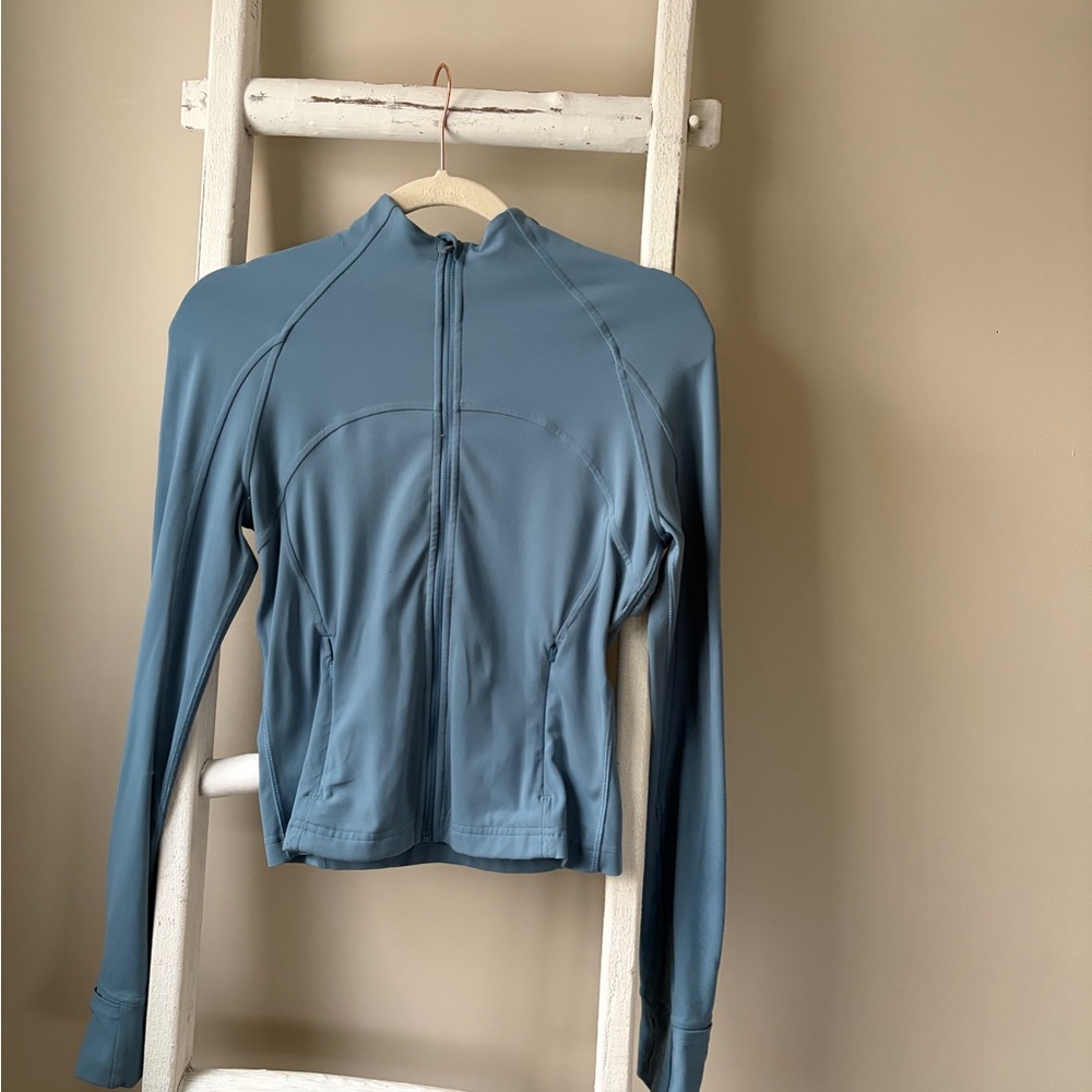 lululemon athletica Slate Blue Long Sleeve Top
